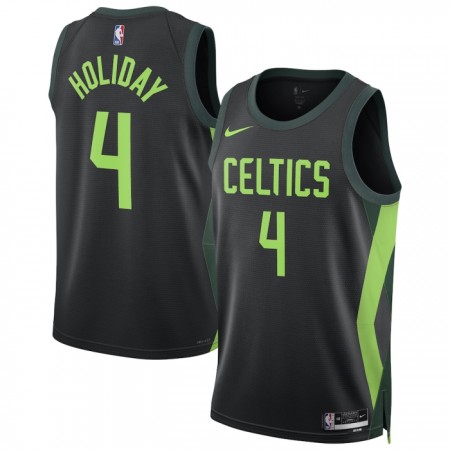 Dres Boston Celtics Jrue Holiday Nike 2024-25 City Edition Crno Swingman